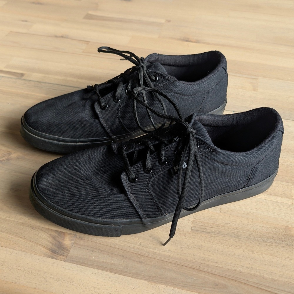 Harley-Davidson Ellis Canvas Riding‎ Sneakers Mens Black Shoes Size 12